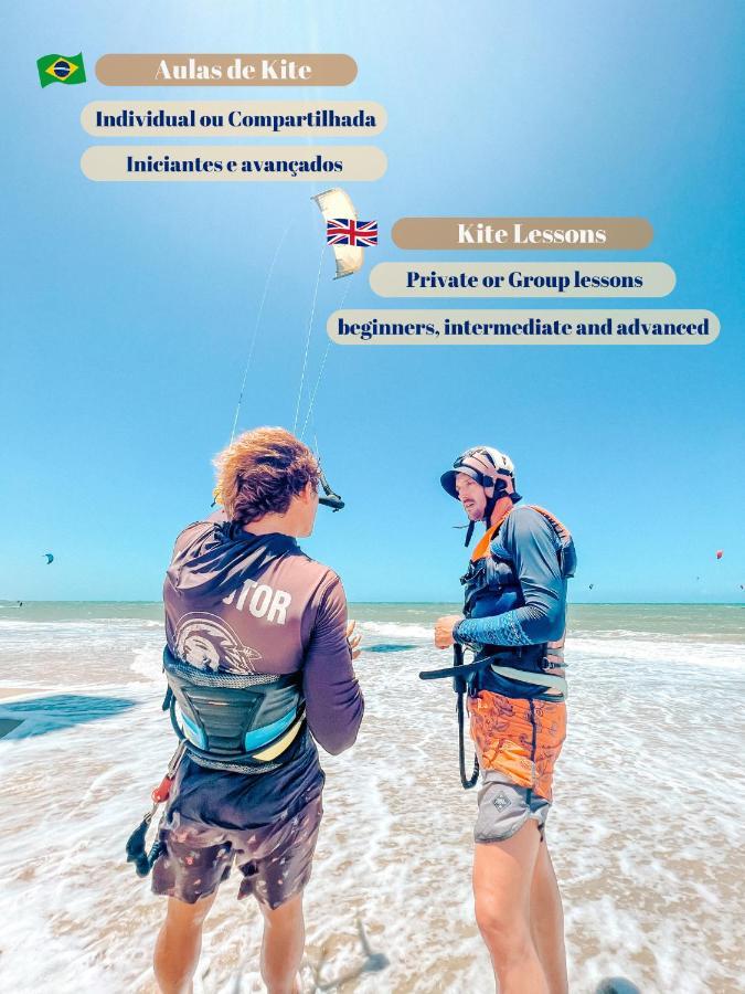 Indiana Kite School And Hostel Cumbuco Kültér fotó